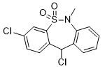 3,11-二氯-6,11-二氫-6-甲基-二苯并[c,f][1,2]硫氮雜卓 5,5-二氧化物(CAS:26638-66-4)